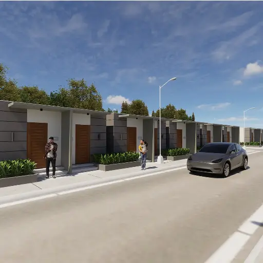 Modular House- 1 Storey and 2 Storey Row House